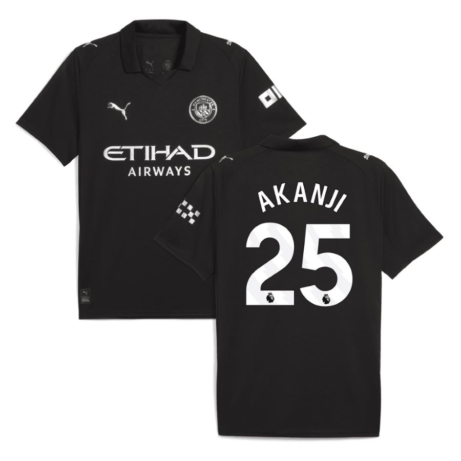 Maillot Manchester City Exterieur 2025 2026 Akanji (1)