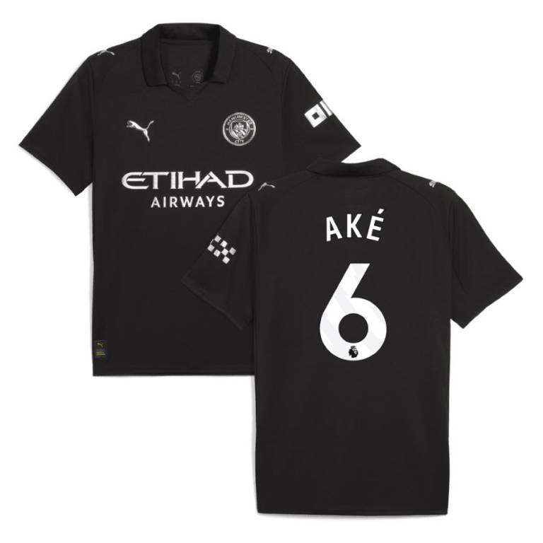 Maillot Manchester City Exterieur 2025 2026 Aké (1)