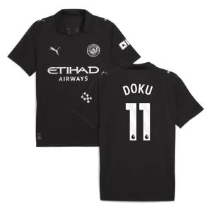 Maillot Manchester City Exterieur 2025 2026 Doku (1)