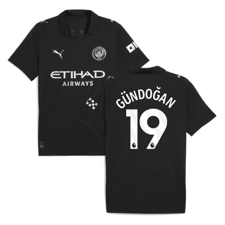 Maillot Manchester City Exterieur 2025 2026 Gundogan (1)