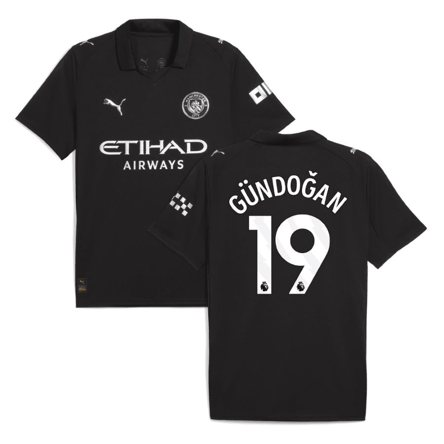 Maillot Manchester City Exterieur 2025 2026 Gundogan (1)
