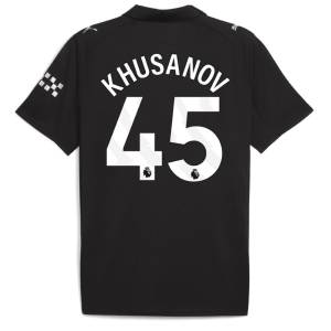 Maillot Manchester City Exterieur 2025 2026 Khusanov (2)