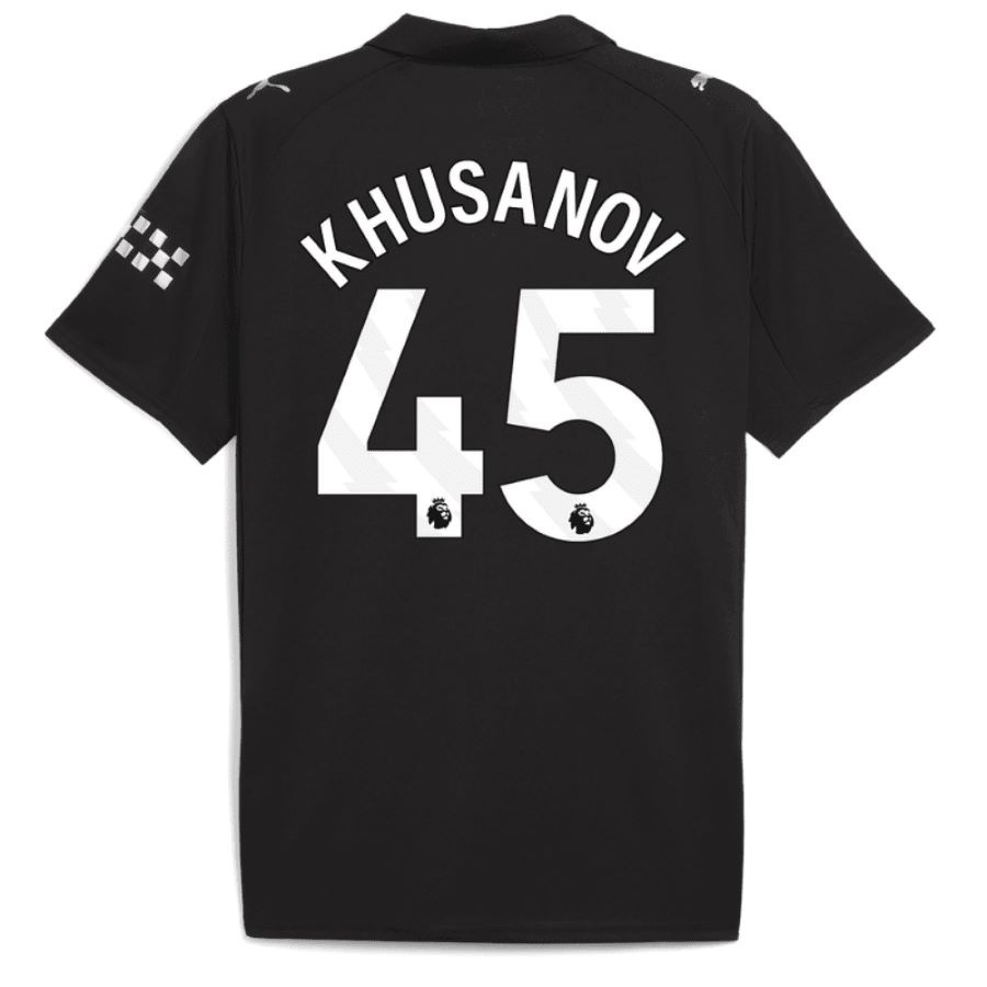 Maillot Manchester City Exterieur 2025 2026 Khusanov (2)