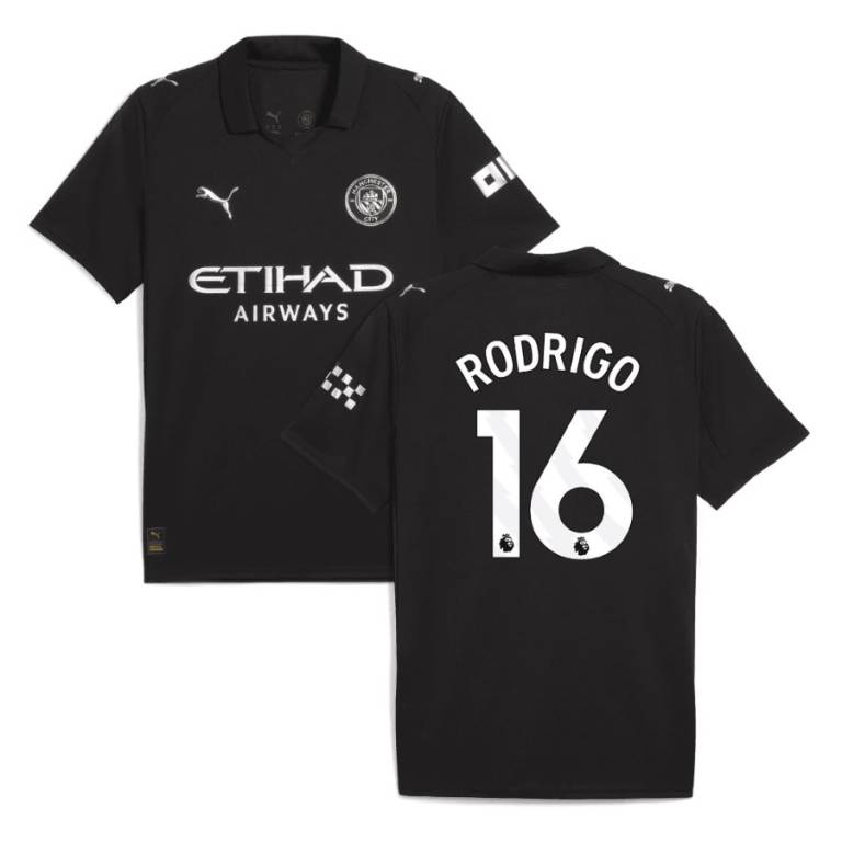 Maillot Manchester City Exterieur 2025 2026 Rodrigo (1)