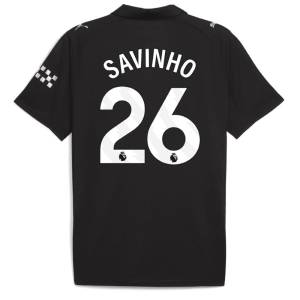 Maillot Manchester City Exterieur 2025 2026 Savinho (2)