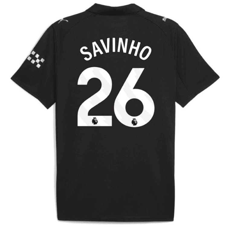 Maillot Manchester City Exterieur 2025 2026 Savinho (2)