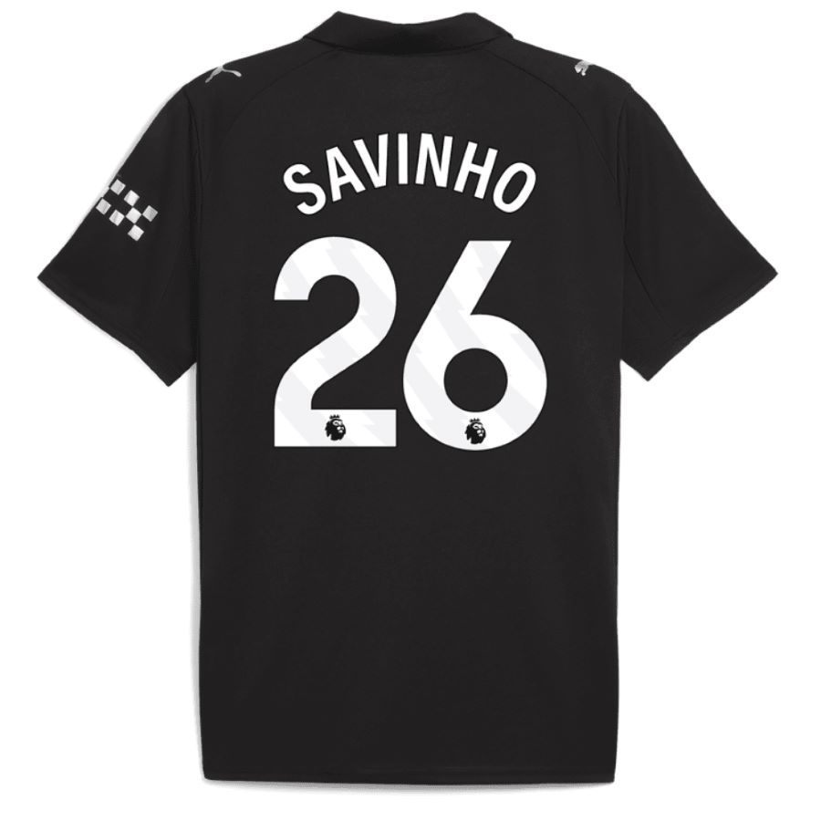 Maillot Manchester City Exterieur 2025 2026 Savinho (2)