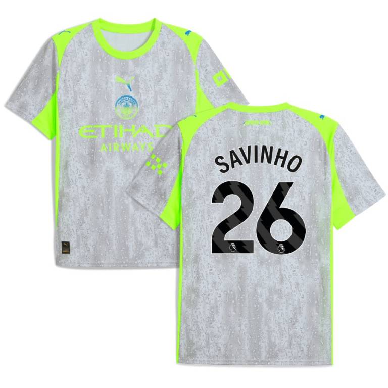 Maillot Manchester City Third 2025 2026 Savinho (1)