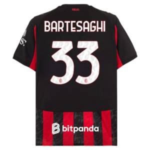 Maillot Milan AC Domicile 2025 2026 Bartesaghi (2)