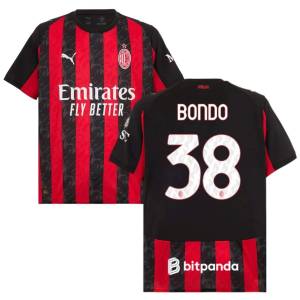 Maillot Milan AC Domicile 2025 2026 Bondo (1)