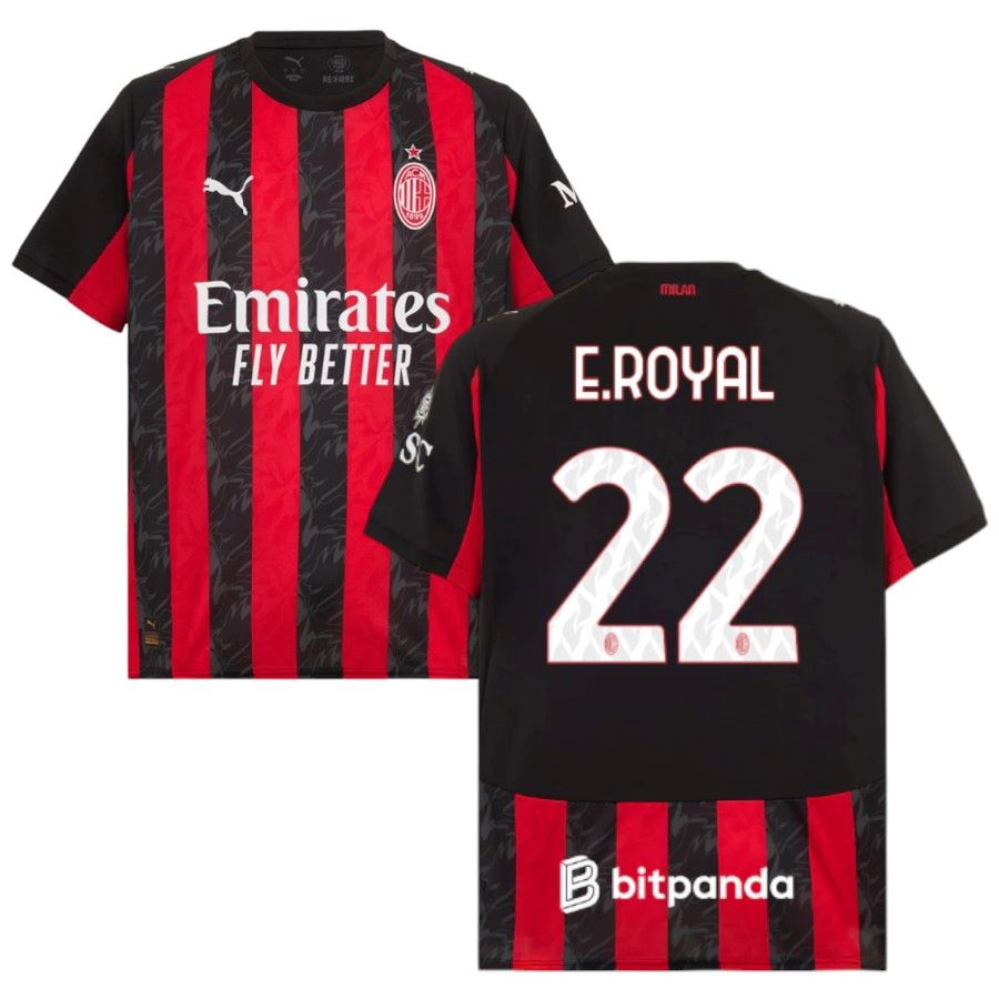 Maillot Milan AC Domicile 2025 2026 E.Royal (1)