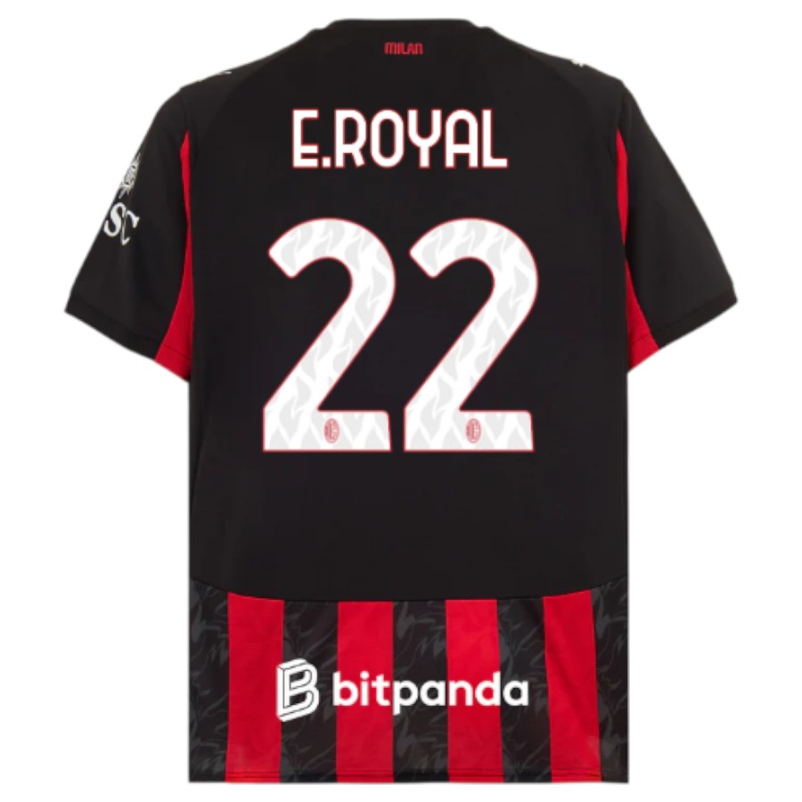 Maillot Milan AC Domicile 2025 2026 E.Royal (2)