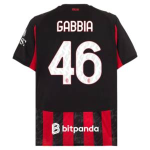 Maillot Milan AC Domicile 2025 2026 Gabbia (2)