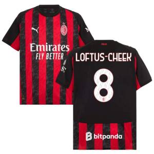 Maillot Milan AC Domicile 2025 2026 Loftus - Cheek (1)