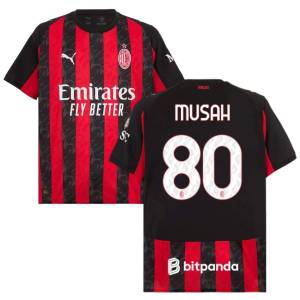 Maillot Milan AC Domicile 2025 2026 Musah (1)