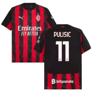 Maillot Milan AC Domicile 2025 2026 Pulisic (1)