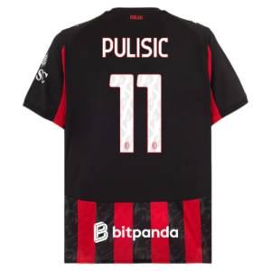 Maillot Milan AC Domicile 2025 2026 Pulisic (2)