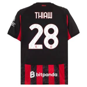Maillot Milan AC Domicile 2025 2026 Thiaw (2)