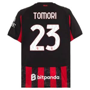 Maillot Milan AC Domicile 2025 2026 Tomori (2)