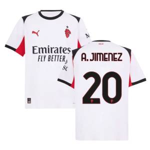 Maillot Milan AC Exterieur 2025 2026 A. Jimenez (1)