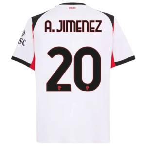 Maillot Milan AC Exterieur 2025 2026 A. Jimenez (2)
