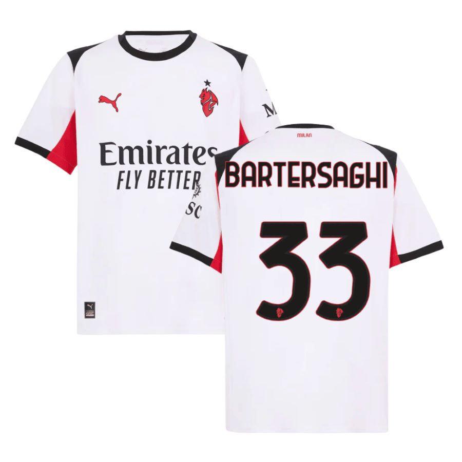 Maillot Milan AC Exterieur 2025 2026 Bartersaghi (1)