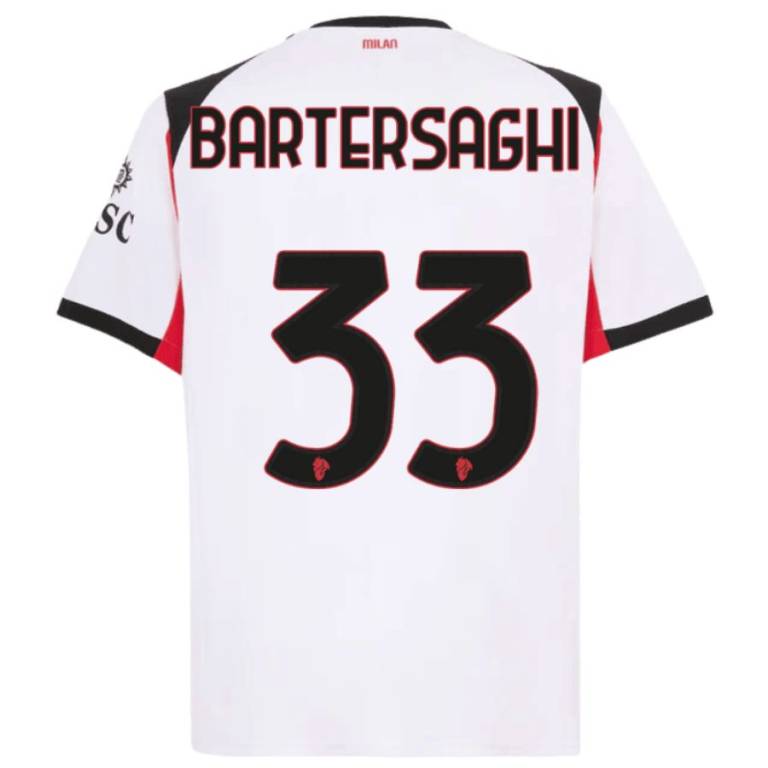 Maillot Milan AC Exterieur 2025 2026 Bartersaghi (2)