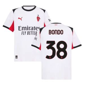 Maillot Milan AC Exterieur 2025 2026 Bondo (1)