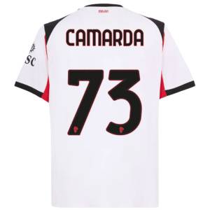 Maillot Milan AC Exterieur 2025 2026 Camarda (2)