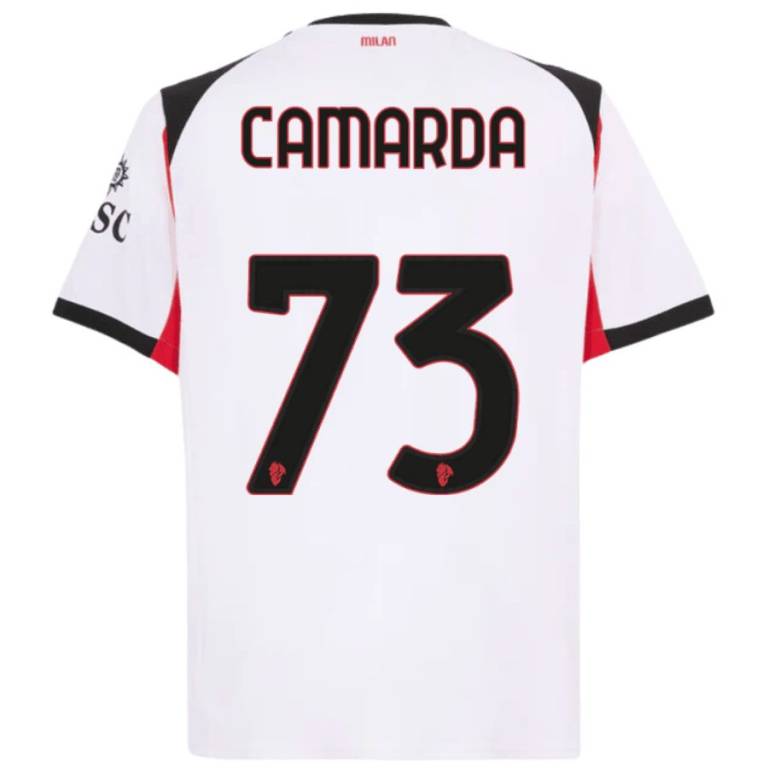 Maillot Milan AC Exterieur 2025 2026 Camarda (2)