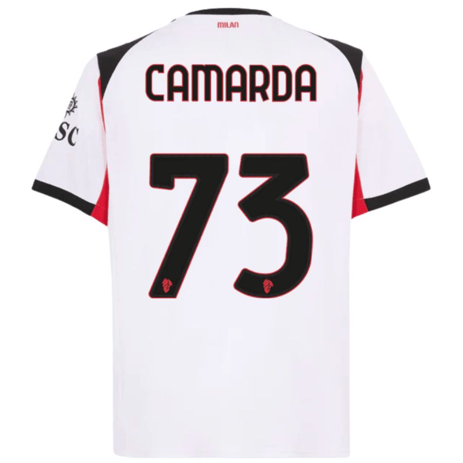 Maillot Milan AC Exterieur 2025 2026 Camarda (2)