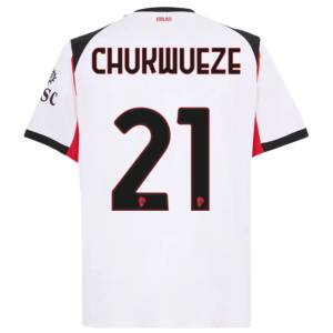 Maillot Milan AC Exterieur 2025 2026 Chukwueze (2)