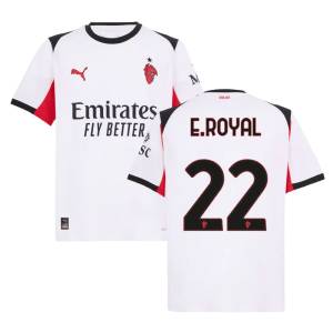 Maillot Milan AC Exterieur 2025 2026 E. Royal (1)