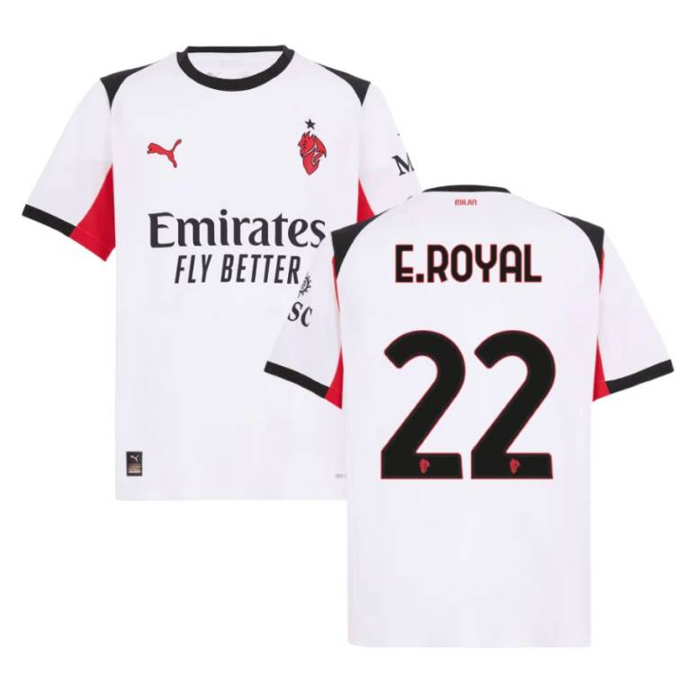 Maillot Milan AC Exterieur 2025 2026 E. Royal (1)
