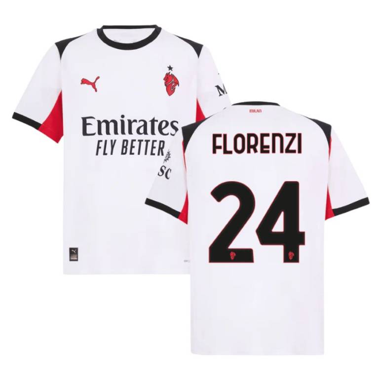 Maillot Milan AC Exterieur 2025 2026 Florenzi (1)