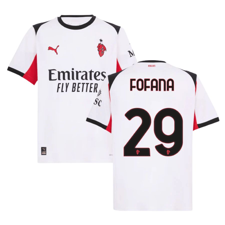 Maillot Milan AC Exterieur 2025 2026 Fofana (1)