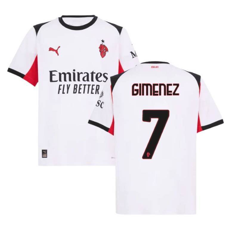 Maillot Milan AC Exterieur 2025 2026 Gimenez (1)