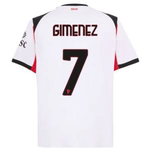 Maillot Milan AC Exterieur 2025 2026 Gimenez (2)