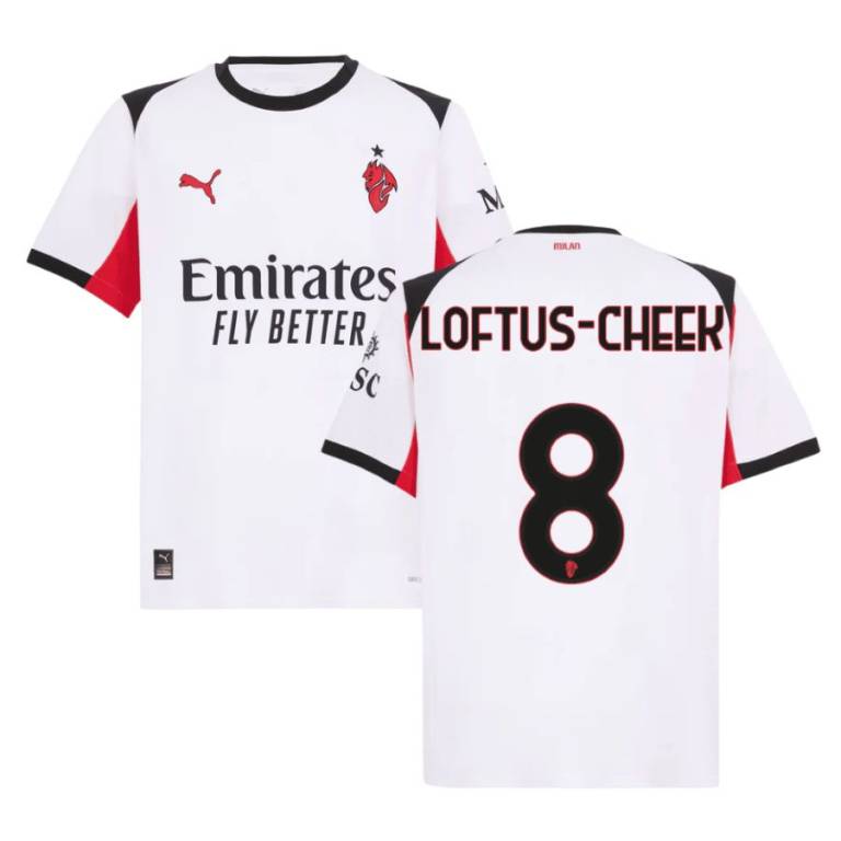 Maillot Milan AC Exterieur 2025 2026 Loftus – Cheek (1)