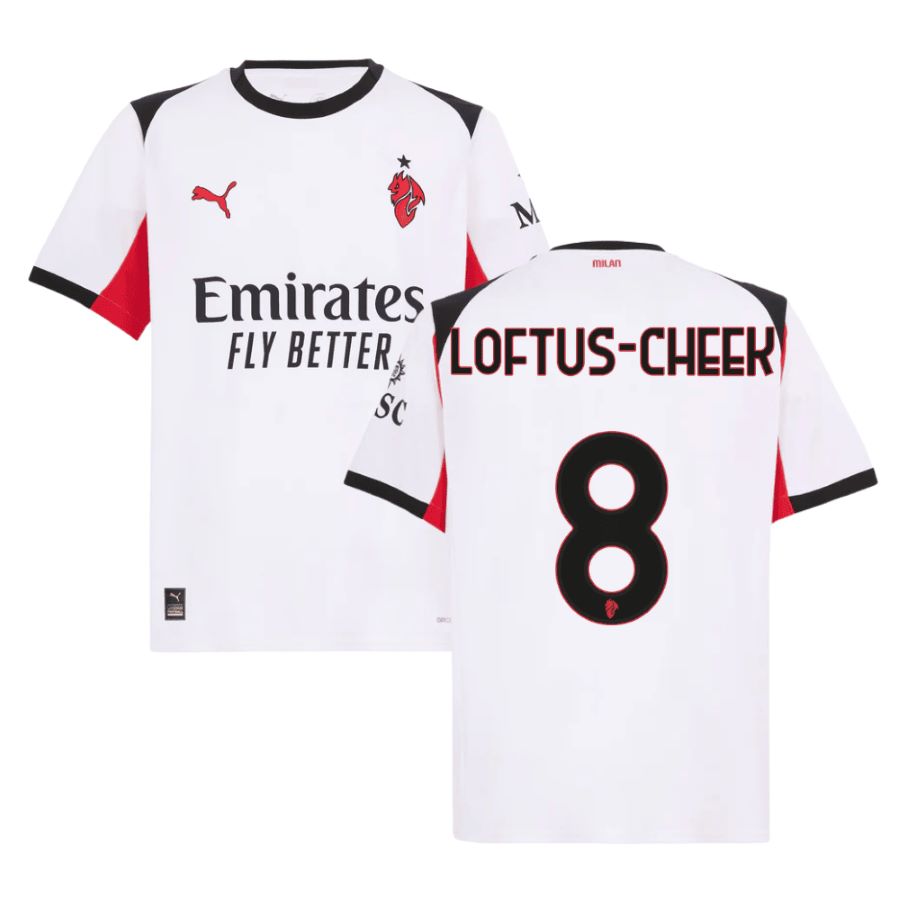Maillot Milan AC Exterieur 2025 2026 Loftus – Cheek (1)