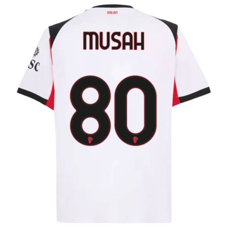Maillot Milan AC Exterieur 2025 2026 Musah (2)