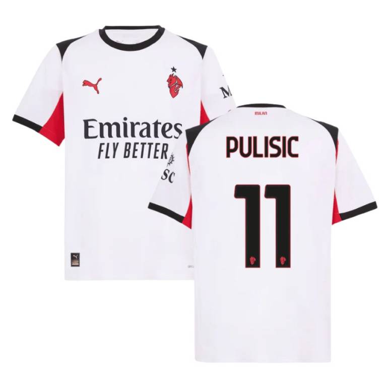 Maillot Milan AC Exterieur 2025 2026 Pulisic (1)