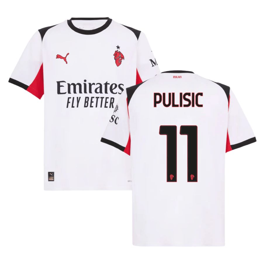 Maillot Milan AC Exterieur 2025 2026 Pulisic (1)