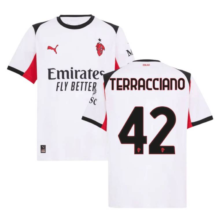 Maillot Milan AC Exterieur 2025 2026 Terracciano (1)