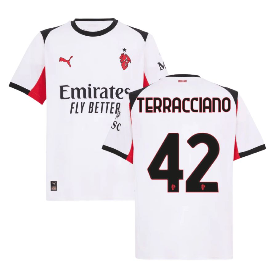 Maillot Milan AC Exterieur 2025 2026 Terracciano (1)