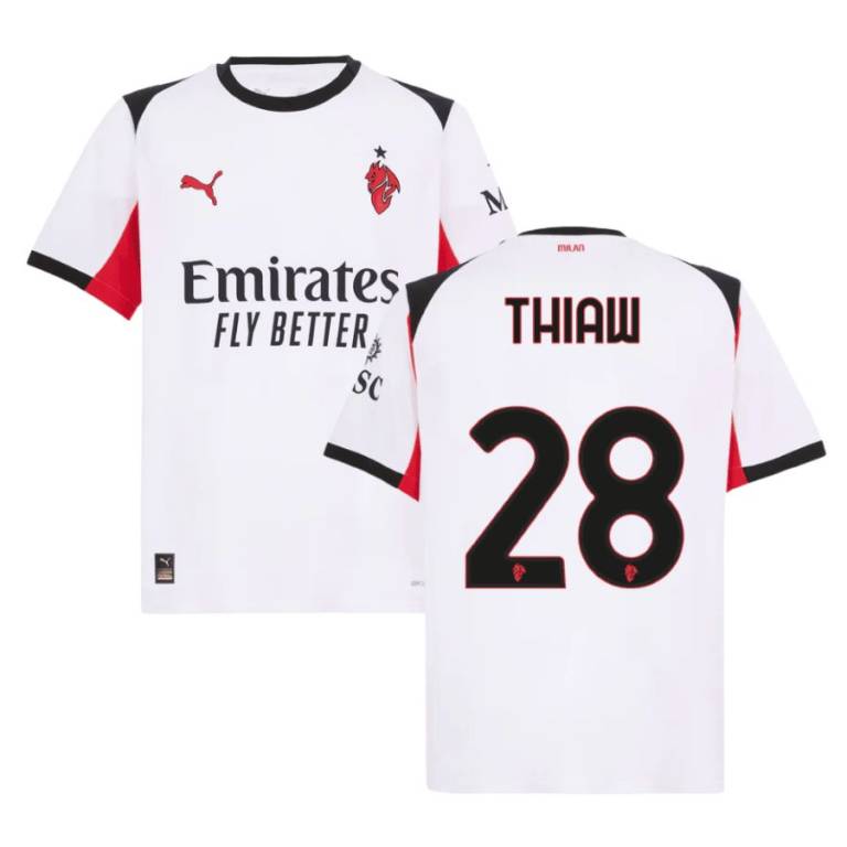 Maillot Milan AC Exterieur 2025 2026 Thiaw (1)