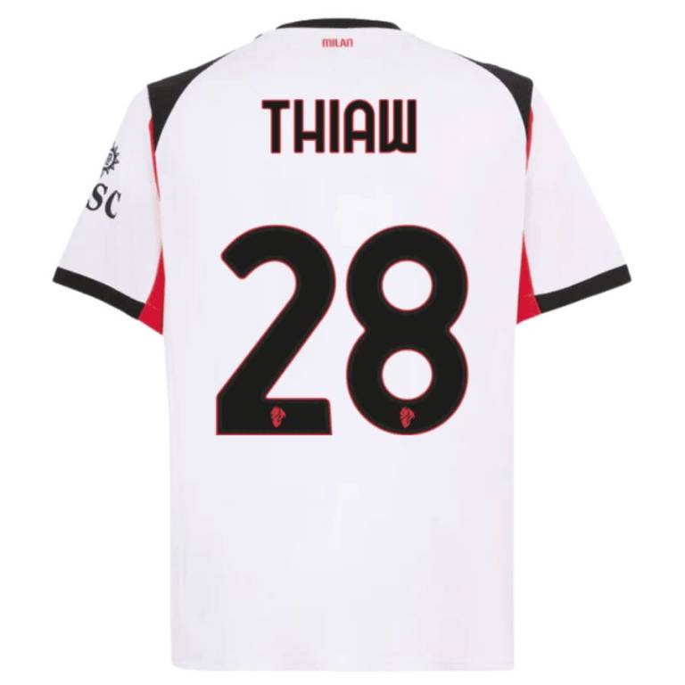 Maillot Milan AC Exterieur 2025 2026 Thiaw (2)