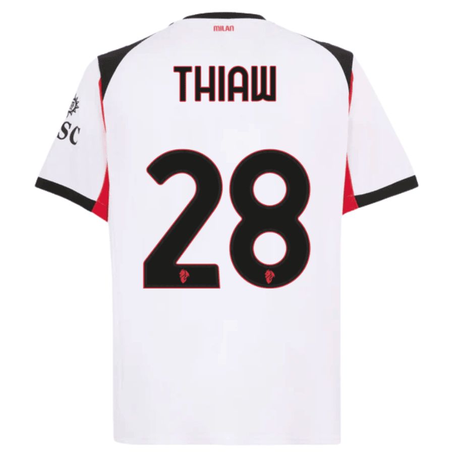 Maillot Milan AC Exterieur 2025 2026 Thiaw (2)