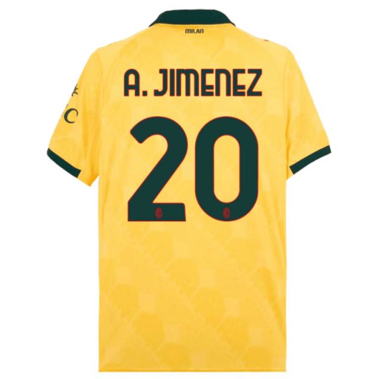 Maillot Milan AC Third 2025 2026 A. Jimenez (2)