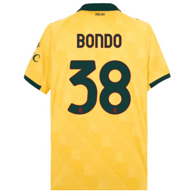 Maillot Milan AC Third 2025 2026 Bondo (2)